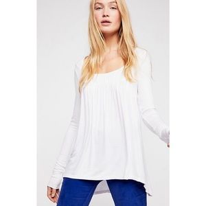Free People Love Valley Smocked Top
